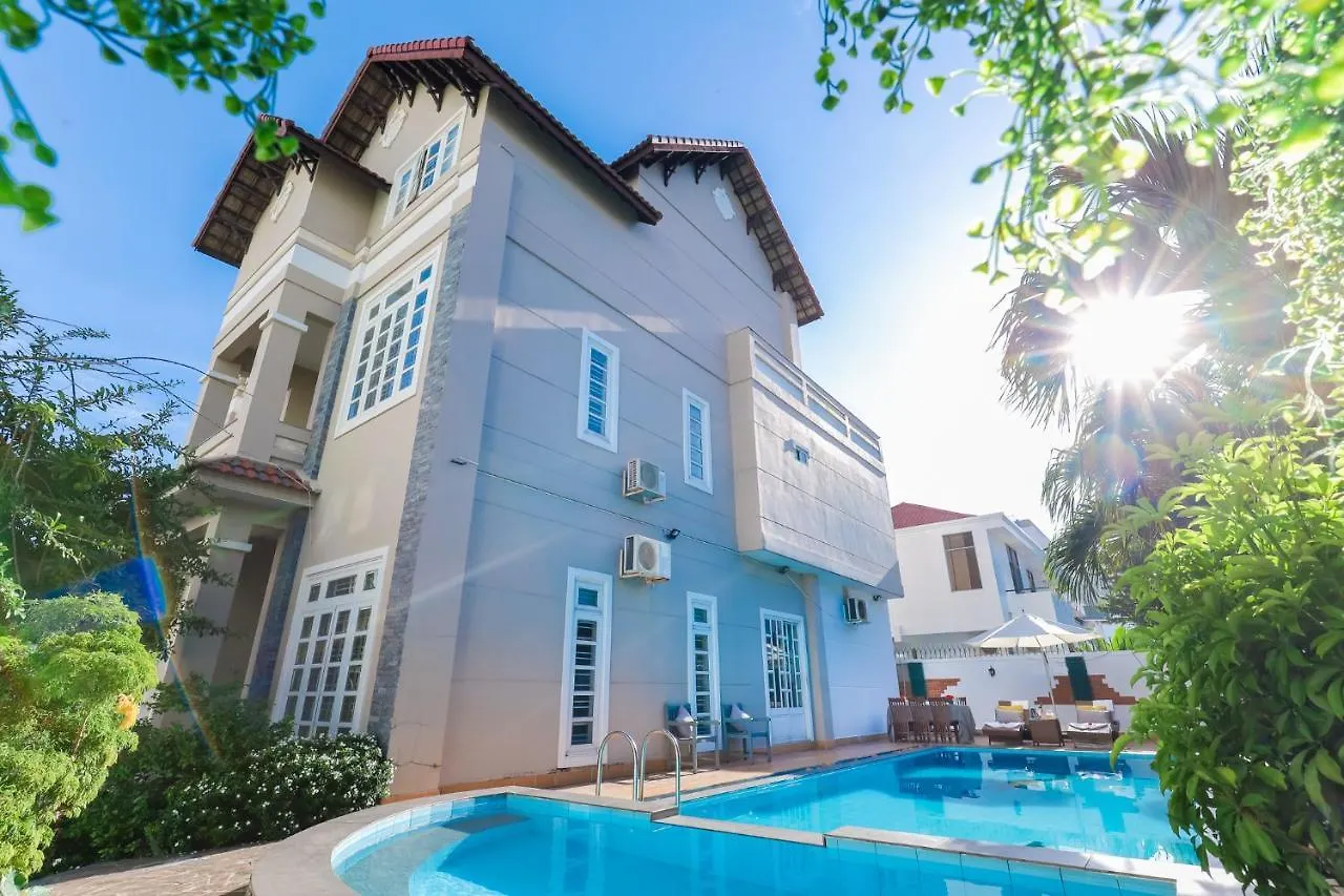 וונג טאו Palm Villa 6 - Garden In Vungtau - Pool - Billiard - 5 Bedroom וייטנאם