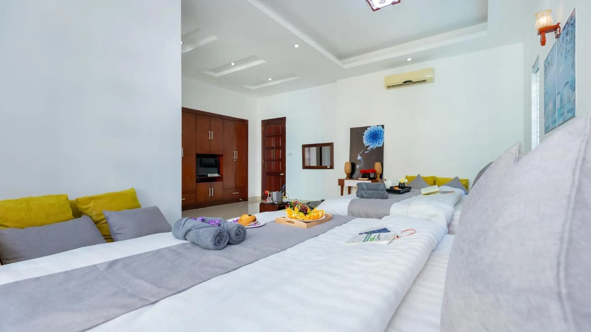 וונג טאו Palm Villa 6 - Garden In Vungtau - Pool - Billiard - 5 Bedroom