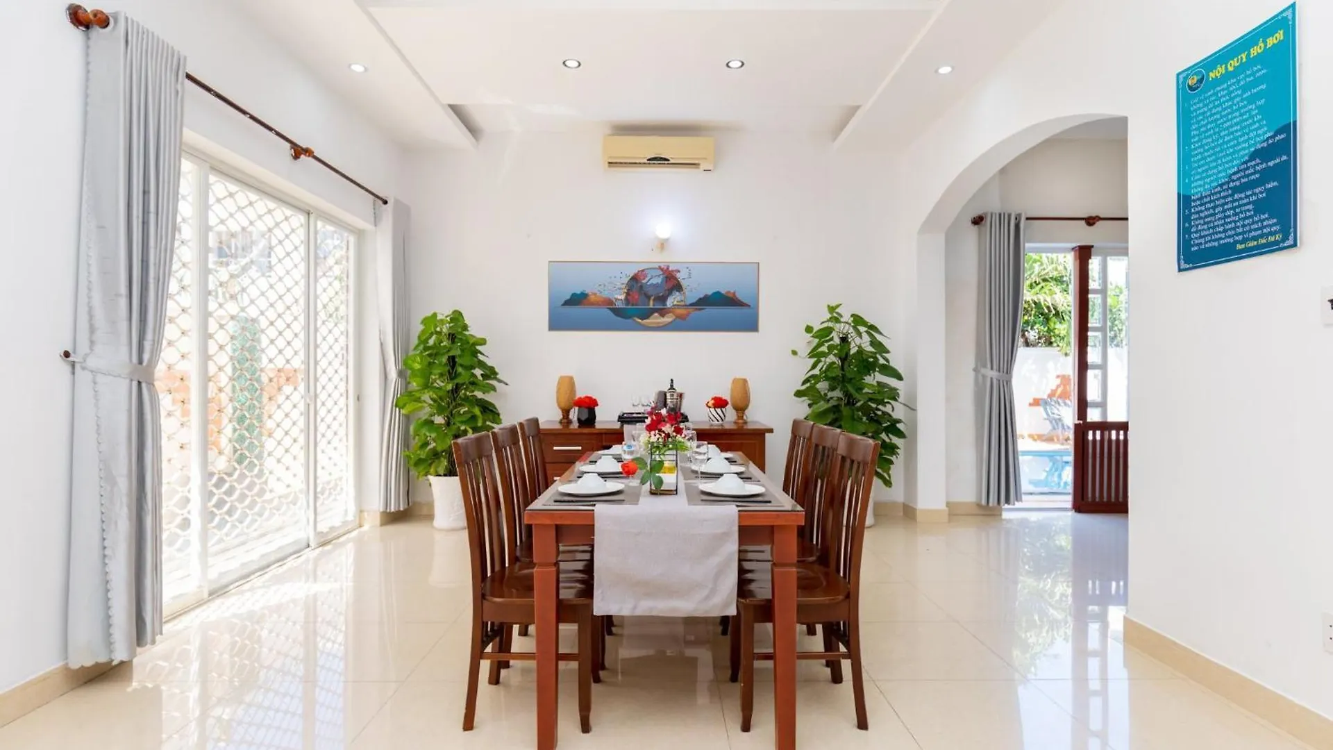 וונג טאו Palm Villa 6 - Garden In Vungtau - Pool - Billiard - 5 Bedroom וונג טאו