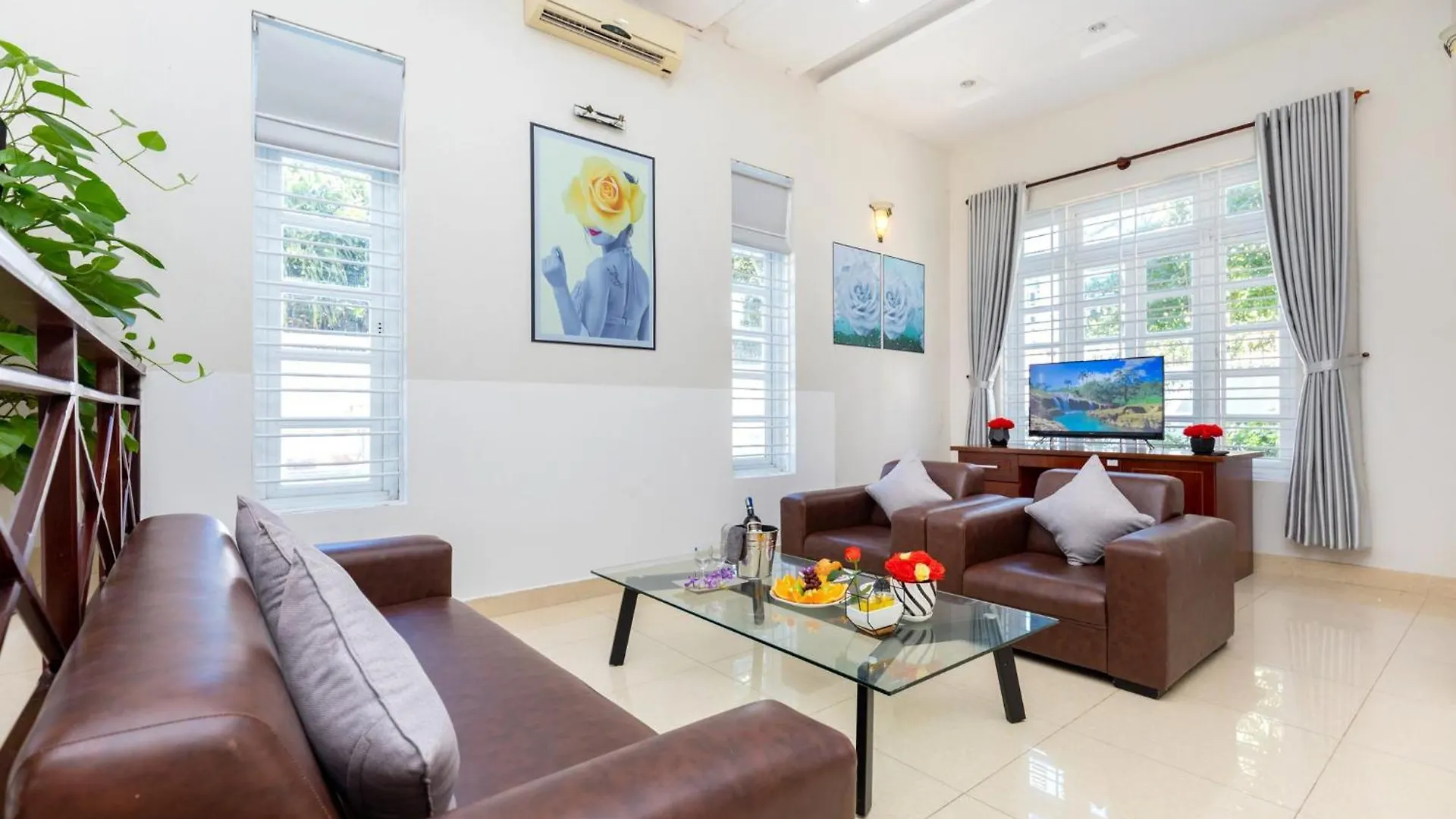 וונג טאו Palm Villa 6 - Garden In Vungtau - Pool - Billiard - 5 Bedroom