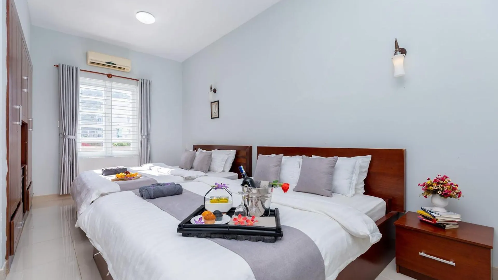 וונג טאו Palm Villa 6 - Garden In Vungtau - Pool - Billiard - 5 Bedroom וייטנאם