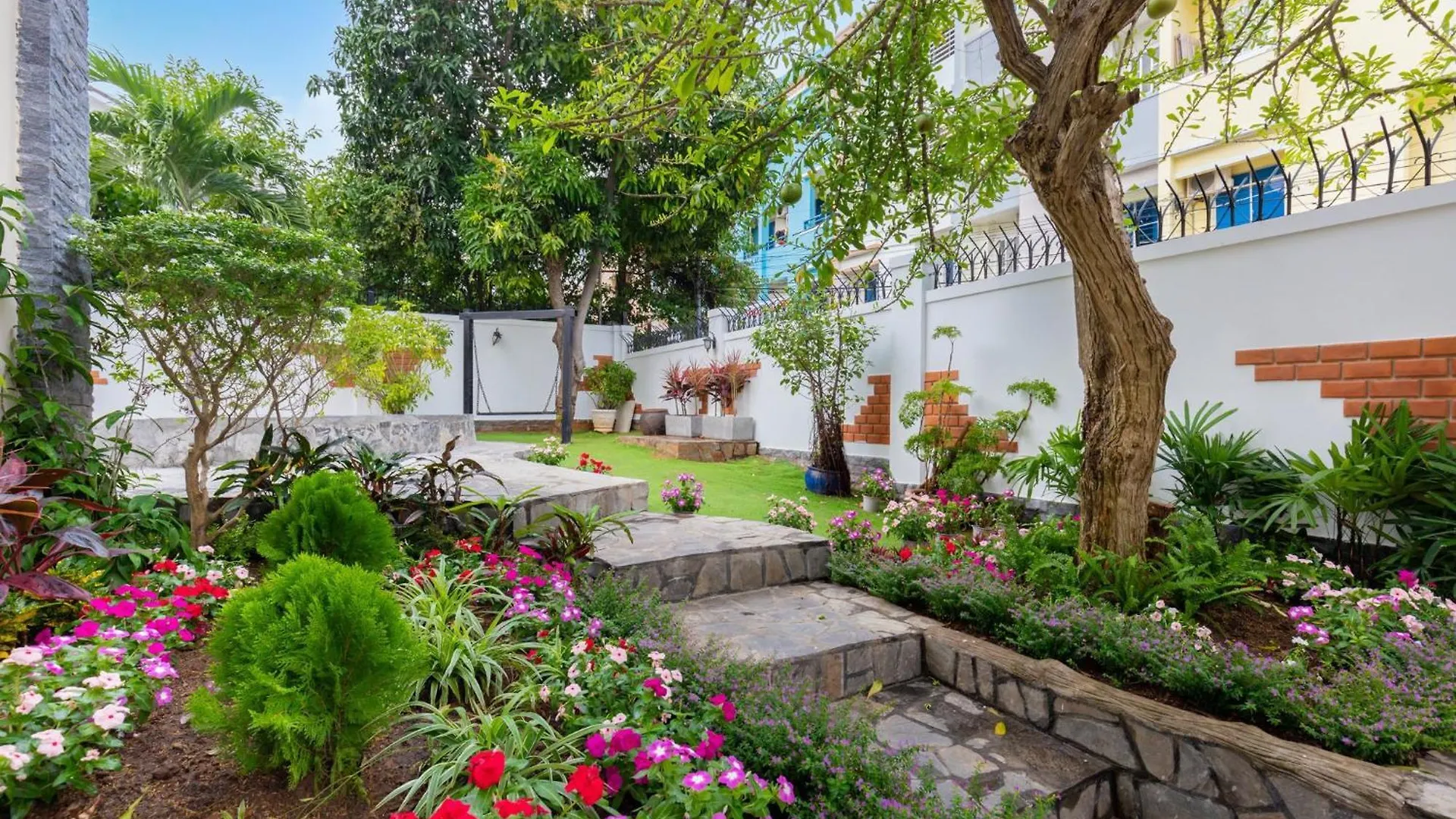 וונג טאו Palm Villa 6 - Garden In Vungtau - Pool - Billiard - 5 Bedroom 0*, וונג טאו