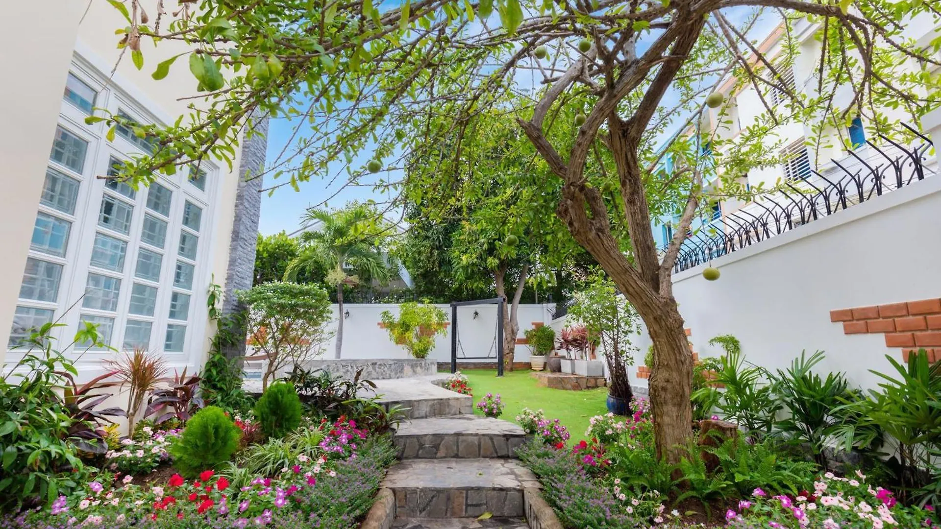 וונג טאו Palm Villa 6 - Garden In Vungtau - Pool - Billiard - 5 Bedroom