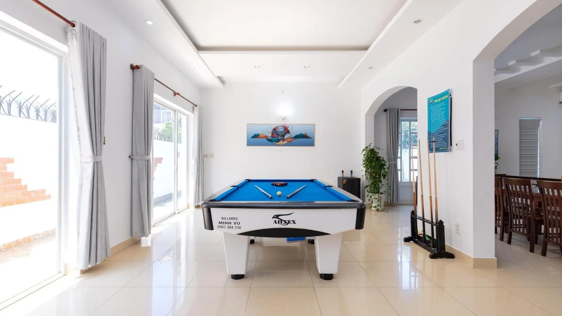 וונג טאו Palm Villa 6 - Garden In Vungtau - Pool - Billiard - 5 Bedroom