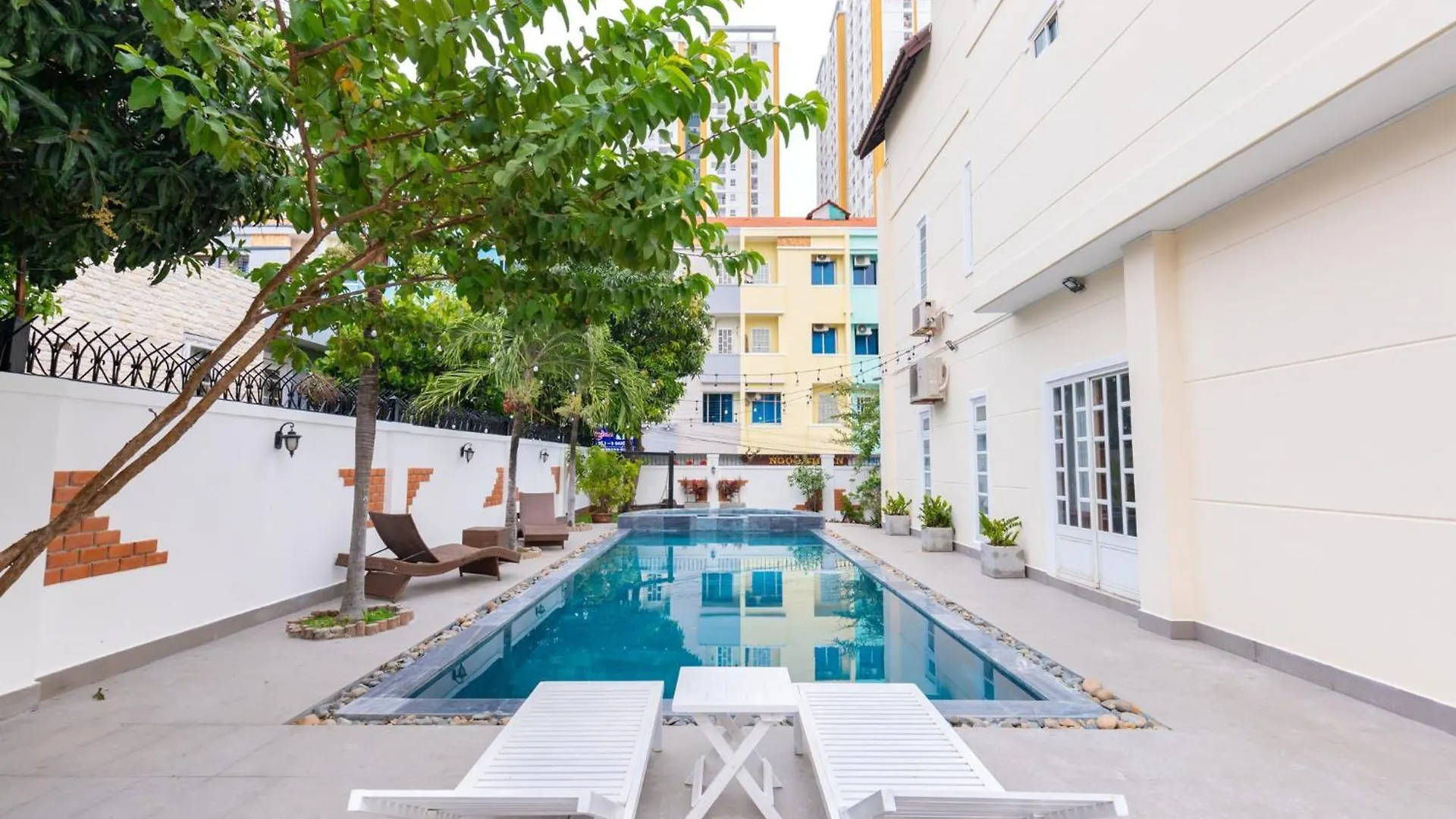 וונג טאו Palm Villa 6 - Garden In Vungtau - Pool - Billiard - 5 Bedroom וייטנאם