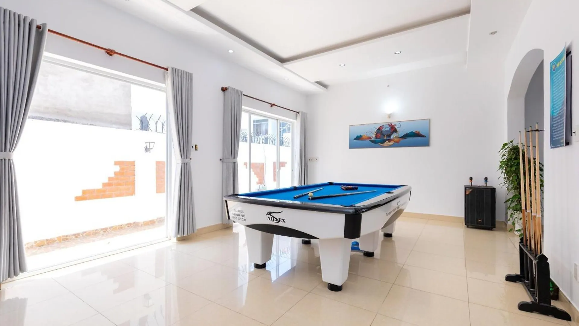וונג טאו Palm Villa 6 - Garden In Vungtau - Pool - Billiard - 5 Bedroom