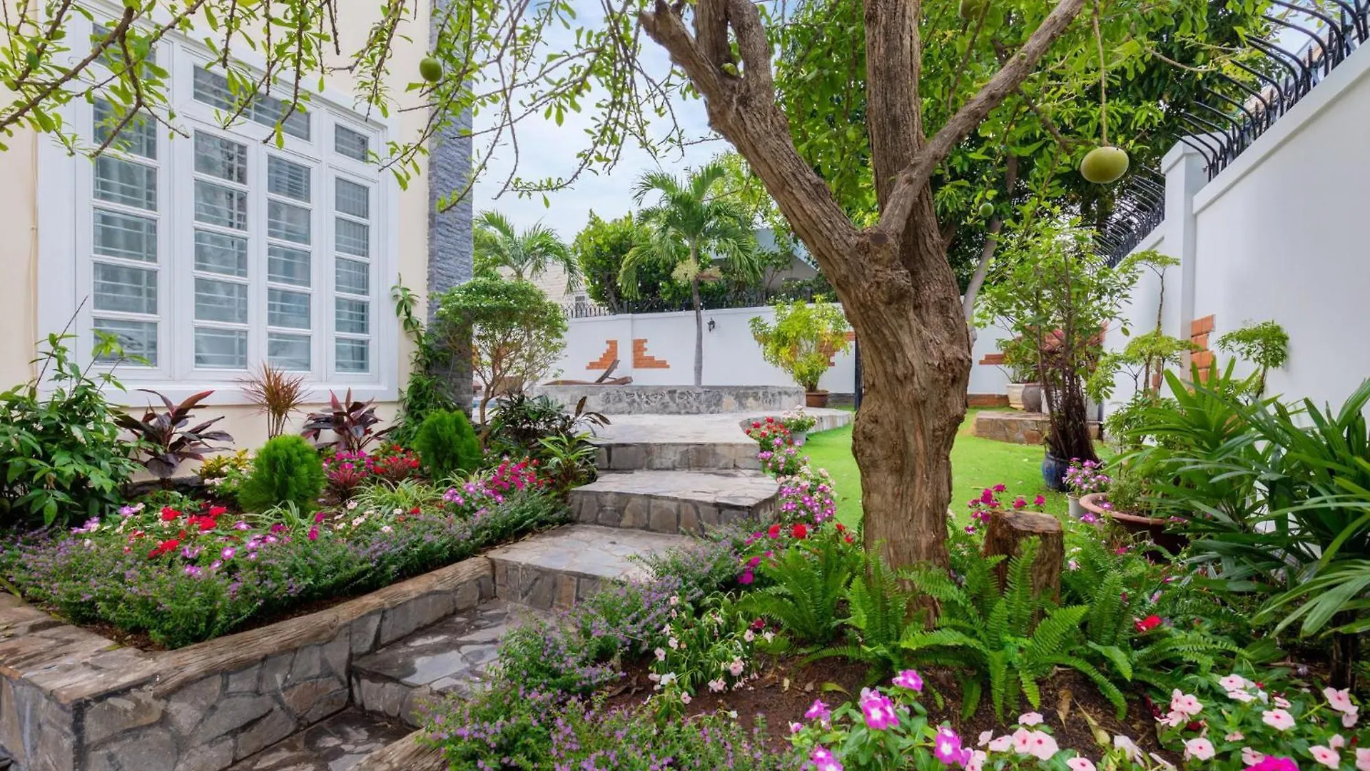 וונג טאו Palm Villa 6 - Garden In Vungtau - Pool - Billiard - 5 Bedroom